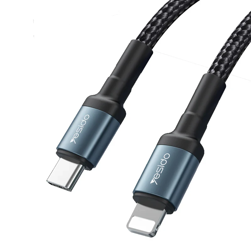 TYPE-C TO LIGHTNING YESSIDO CABLE CA176 LENGTH 1 METER 27W