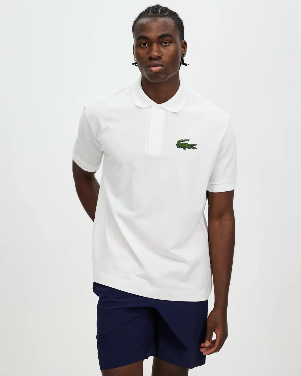 Loose fit polo shop
